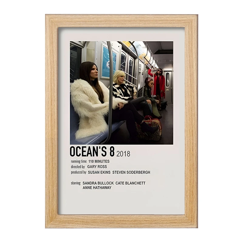 تابلو خندالو طرح هشت یار اوشن (Ocean's 8) کد F13073