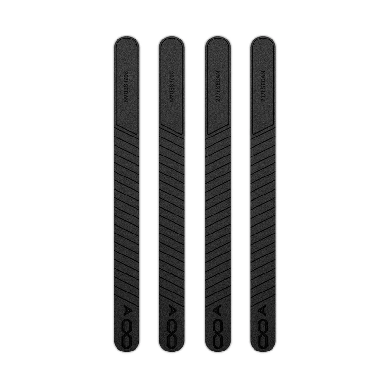 محافظ لبه درب خودرو ماهوت مدل AURA-B مناسب برای ایرانخودرو 207I SEDAN مجموعه 4 عددی