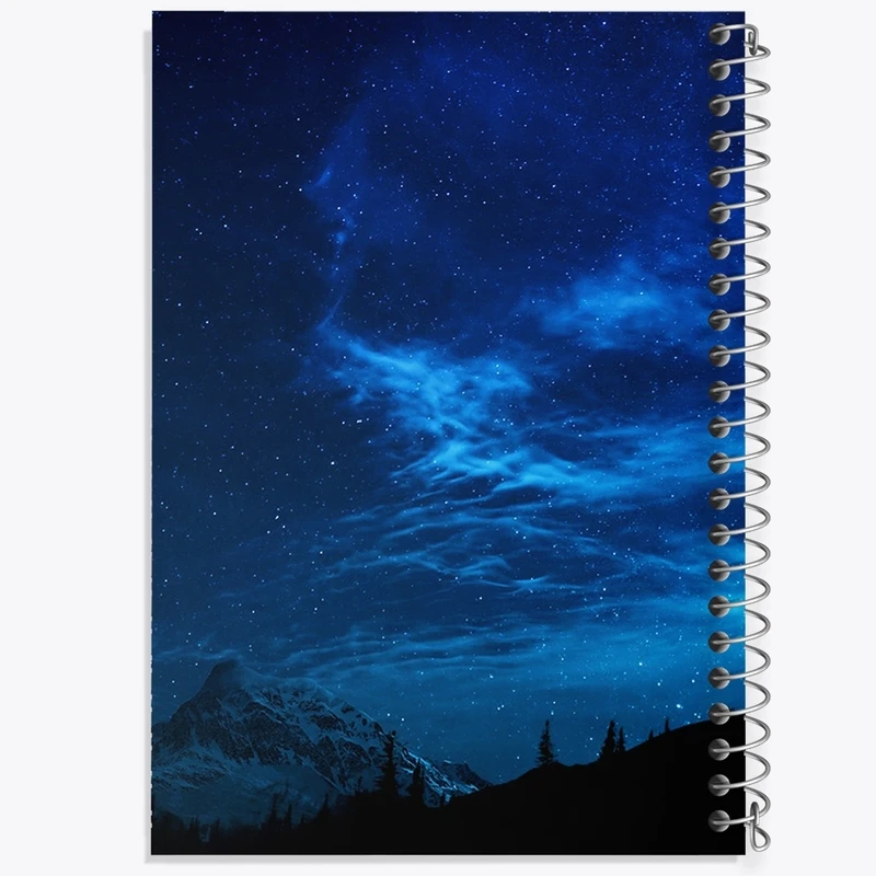 دفتر طراحی 50 برگ خندالو طرح کهکشان کد F77