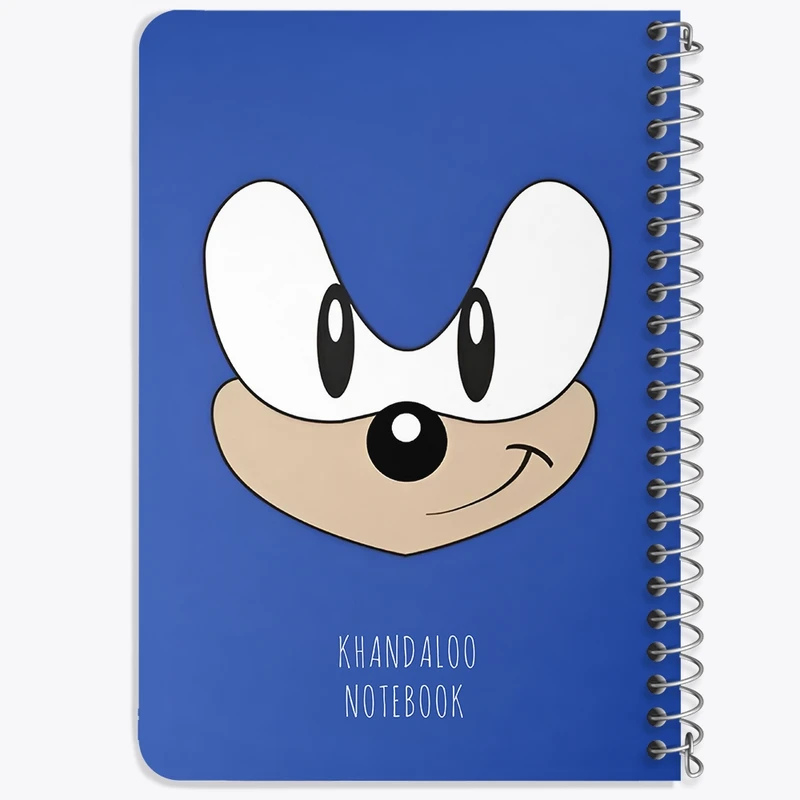 دفتر یادداشت 50 برگ خندالو طرح سونیک (Sonic) کد N9566