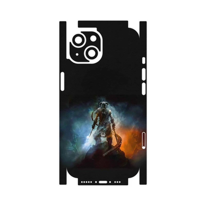 برچسب پوششی ماهوت مدل Skyrim Game Series-FullSkin مناسب برای گوشی موبایل اپل iPhone 14