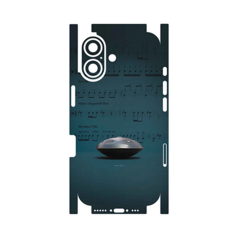 برچسب پوششی ماهوت مدل Hang_Instrument-FullSkin مناسب برای گوشی موبایل اپل iPhone 17