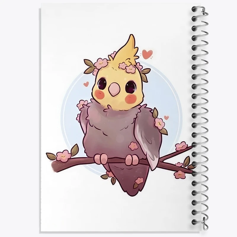 دفتر طراحی 50 برگ خندالو طرح عروس هلندی کیوت کد N1936