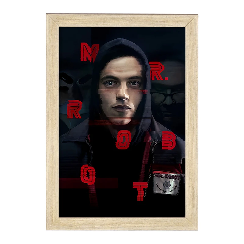 تابلو خندالو طرح مستر ربات (Mr. Robot) کد F13683