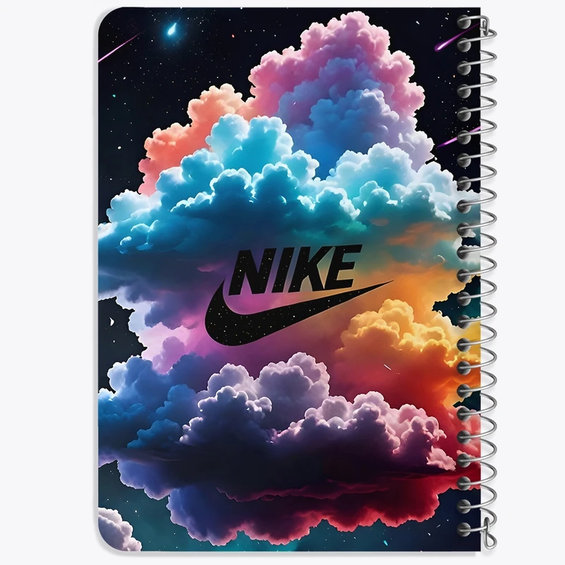 دفتر یادداشت 50 برگ خندالو طرح نایک (Nike) کد F7026