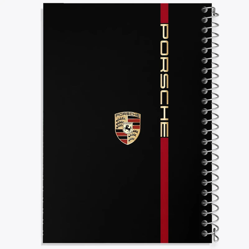 دفتر مشق 100 برگ خندالو طرح پورشه (Porsche) کد N7543