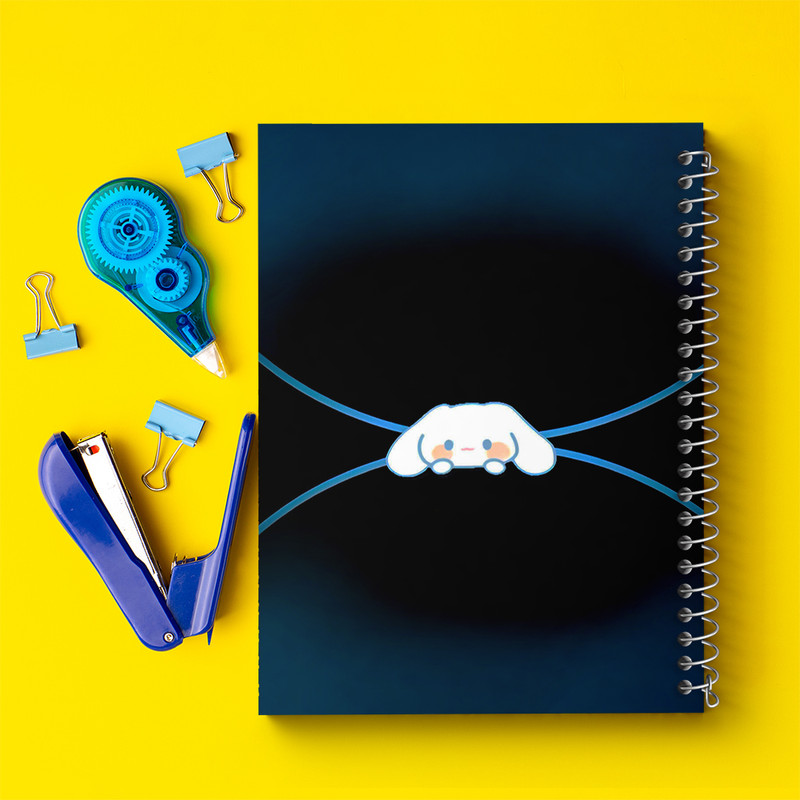 دفتر مشق 100 برگ خندالو طرح سینامورول کرومی کد N6799