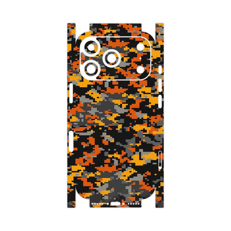 برچسب پوششی ماهوت مدل Army_Autumn_Pixel-FullSkin مناسب برای گوشی موبایل اپل iPhone 17 Pro