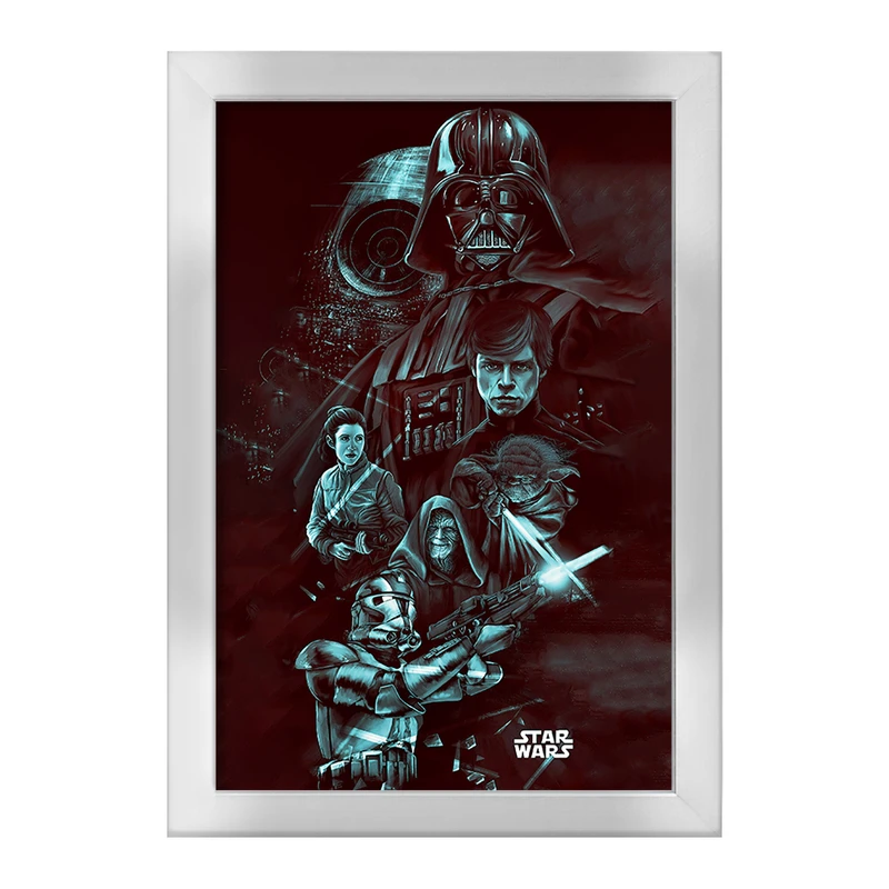 تابلو خندالو طرح جنگ ستارگان کد F4421