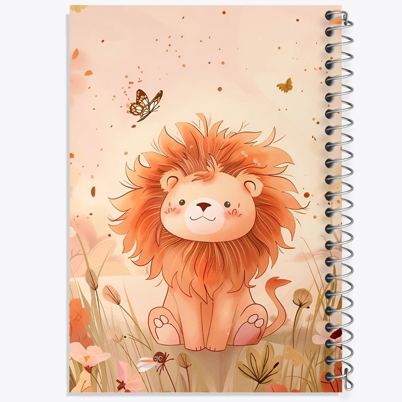 دفتر شطرنجی 50 برگ خندالو طرح شیر بانمک کد N6815