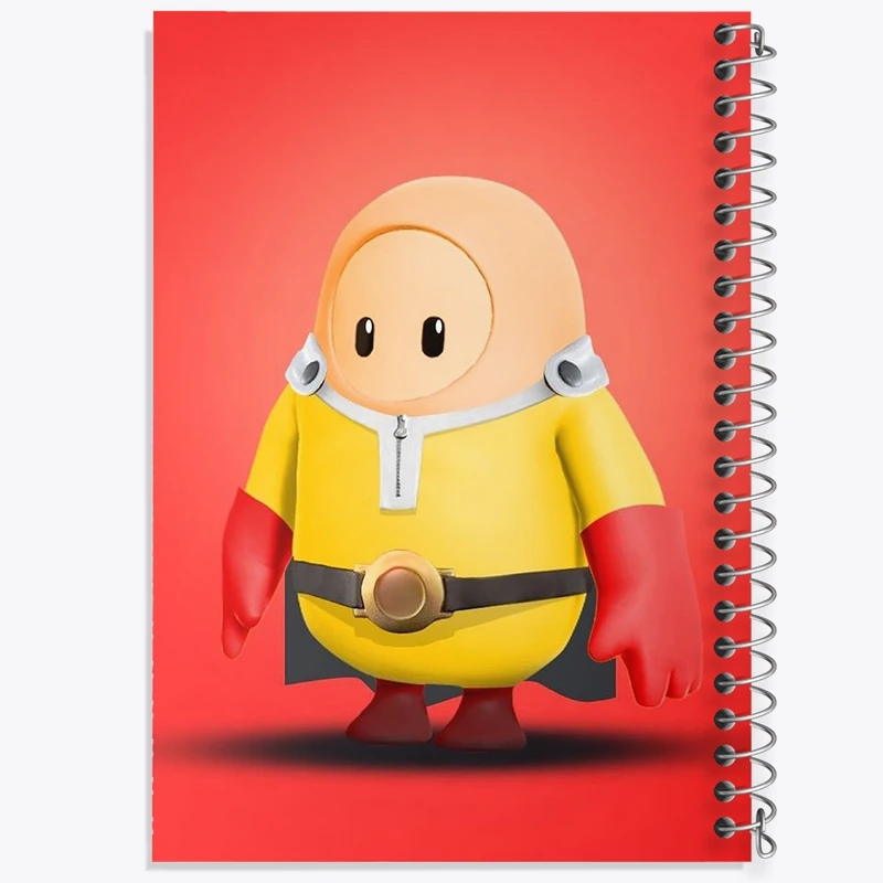 دفتر طراحی 50 برگ خندالو طرح بازی فال گایز (Fall Guys) کد 32823