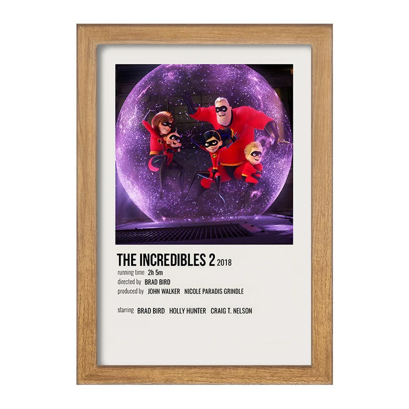 تابلو خندالو طرح شگفت انگیزان (The Incredibles) کد F14214