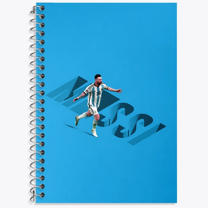 دفتر لغت 50 برگ خندالو طرح لیونل مسی کد N8251