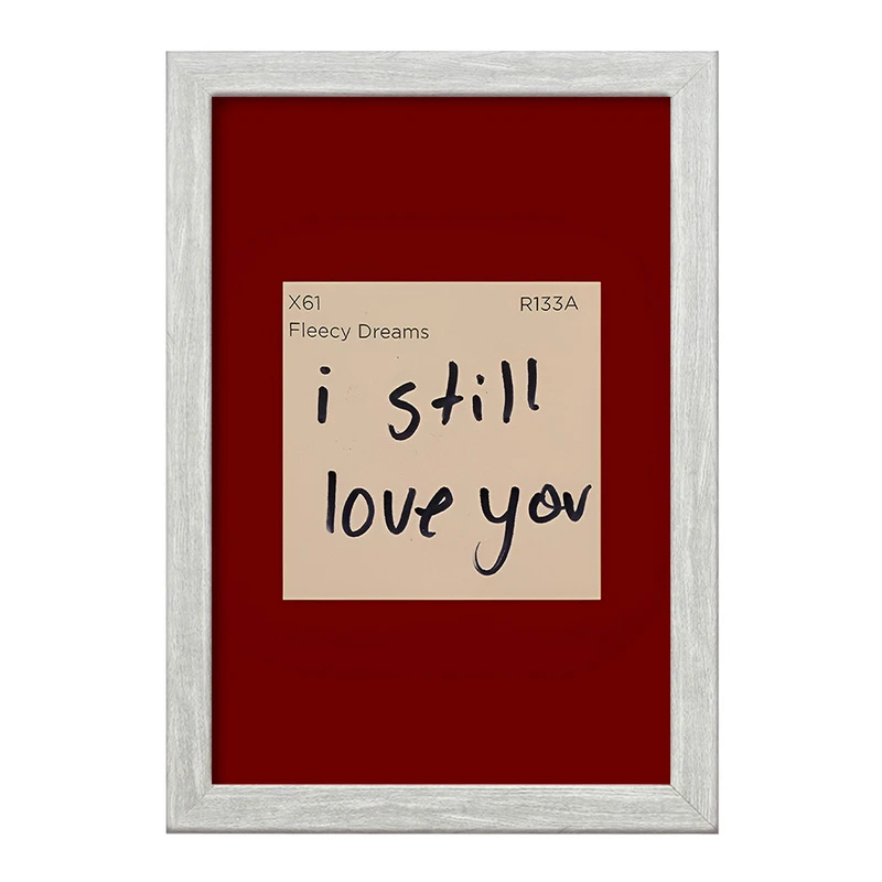 تابلو خندالو طرح I Still Love You کد F3707