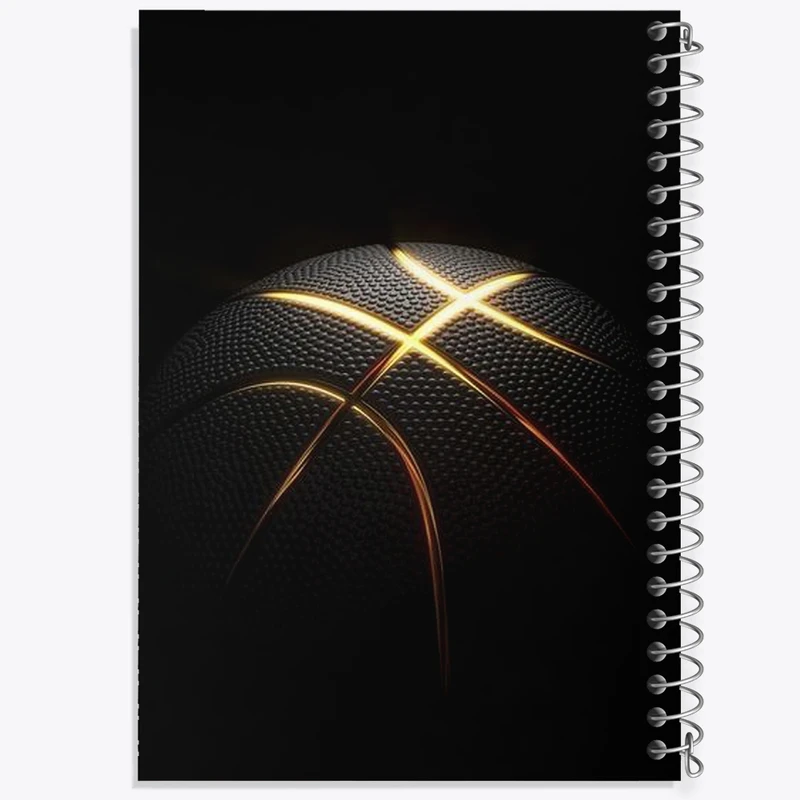 دفتر لیست خرید 50 برگ خندالو طرح توپ بسکتبال کد F2961