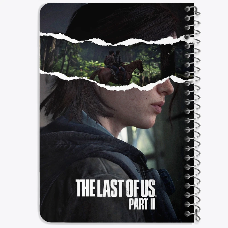 دفتر یادداشت 50 برگ خندالو طرح لست آف آس (The Last Of Us) کد F13600