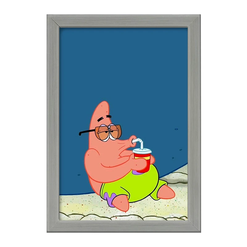 تابلو خندالو طرح پاتریک کد F8597