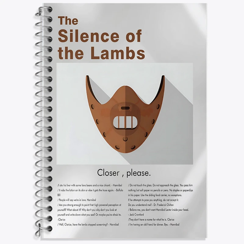 دفتر نت موسیقی 50 برگ خندالو طرح سکوت بره‌ها (The Silence of the Lambs) کد F13829