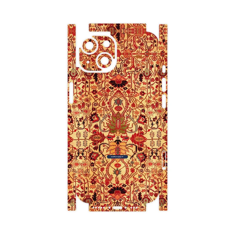 برچسب پوششی ماهوت مدل Persian_Carpet_Yellow-FullSkin مناسب برای گوشی موبایل اپل iPhone 14