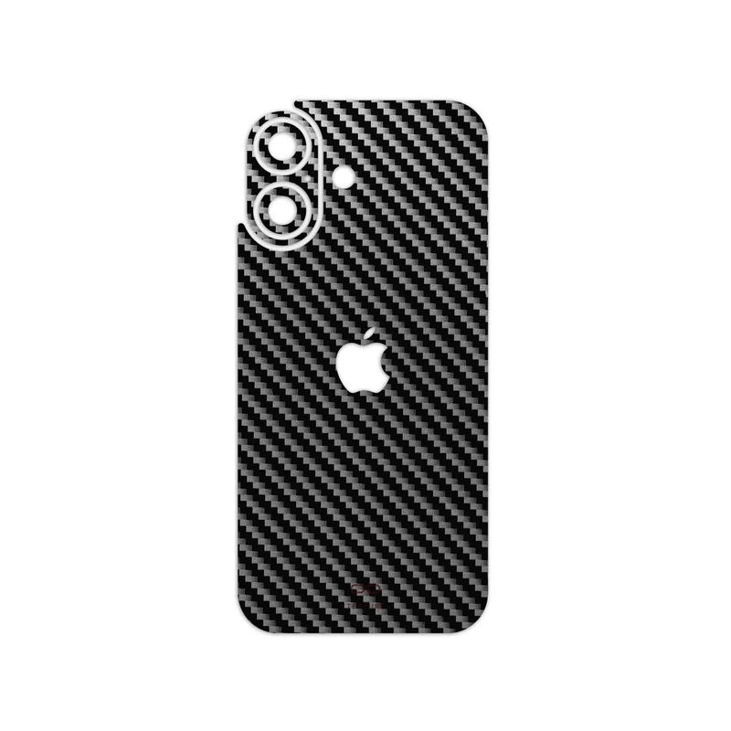 برچسب پوششی ماهوت مدل Glossy-Silver-Fiber مناسب برای گوشی موبایل اپل iPhone 17