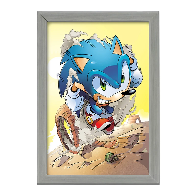 تابلو خندالو طرح سونیک (Sonic) کد F2206