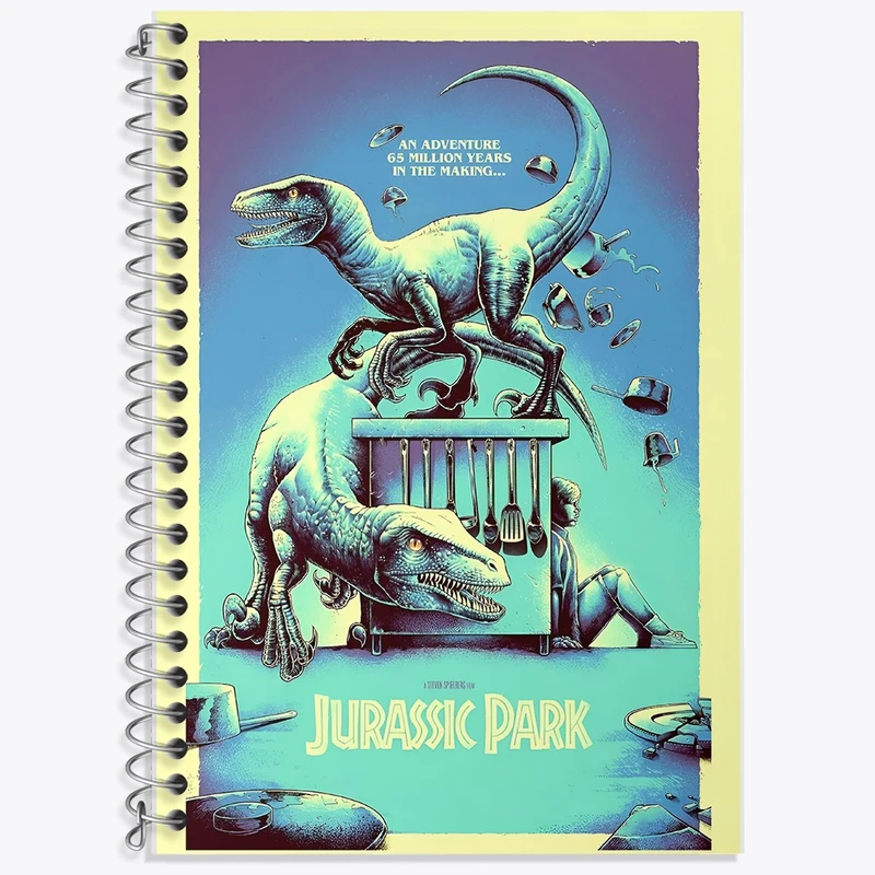 دفتر لغت 50 برگ خندالو طرح ژوراسیک (Jurassic Park) کد F13771