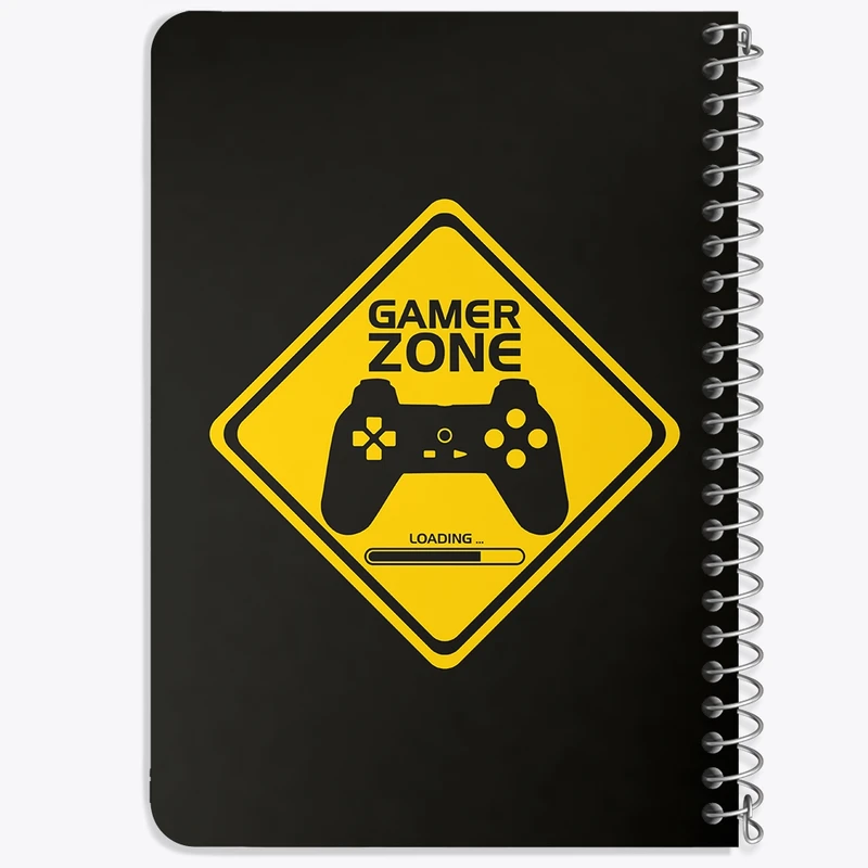 دفتر یادداشت 50 برگ خندالو طرح گیمر Gamer  کد 3902
