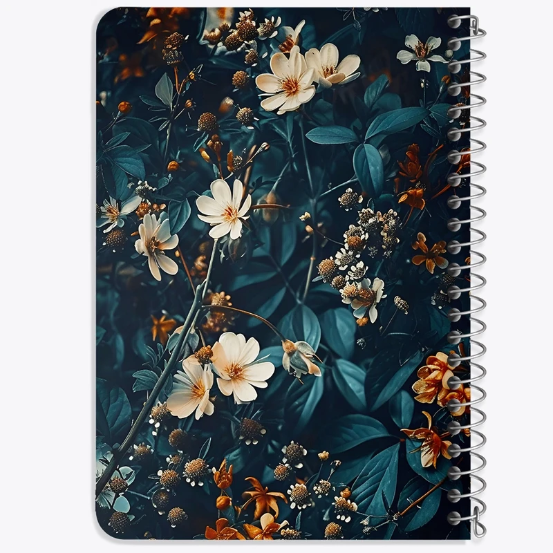 دفتر یادداشت 50 برگ خندالو طرح گل گلی کد N5309