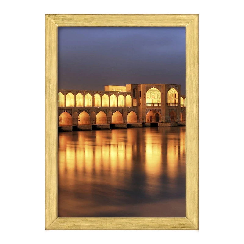 تابلو خندالو طرح سی و سه پل اصفهان کد 8605