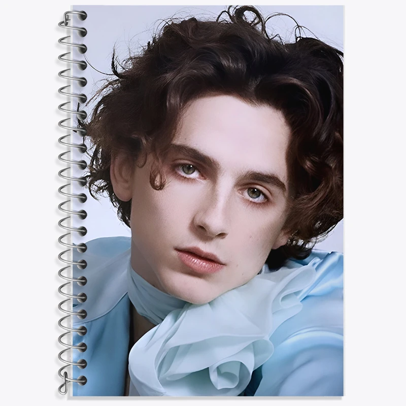 دفتر نت موسیقی 50 برگ خندالو طرح تیموتی شالامی (Timothée Chalamet) کد F10245