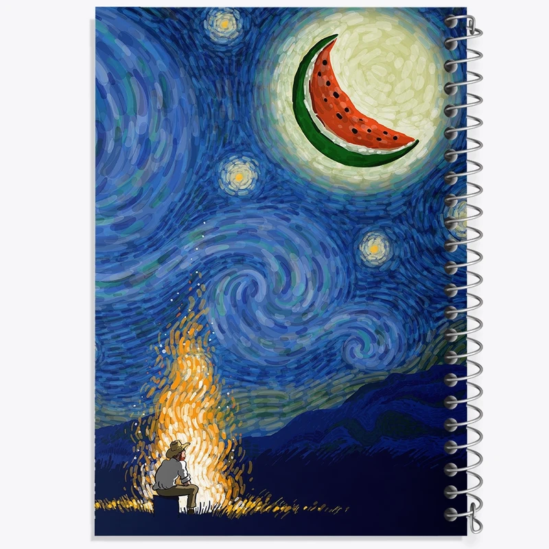 دفتر طراحی 50 برگ خندالو طرح شب یلدا  کد 20381