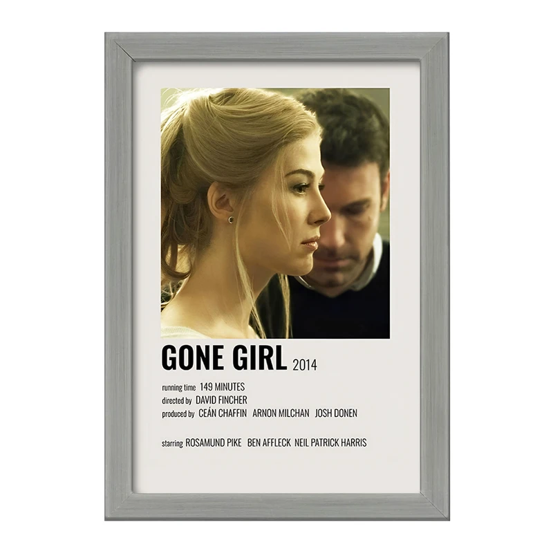 تابلو خندالو طرح دختر گمشده (Gone Girl) کد F13285