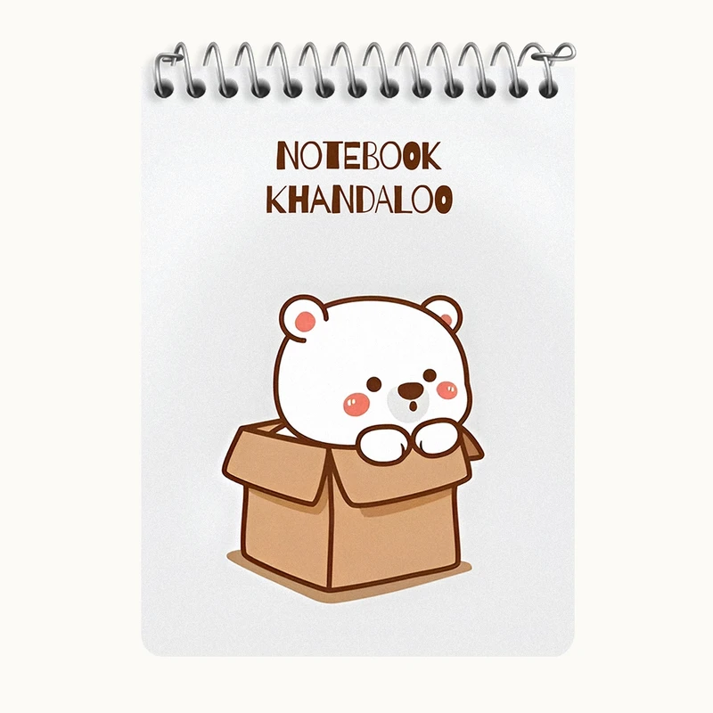 دفتر یادداشت 50 برگ خندالو طرح خرس بامزه کد N7201