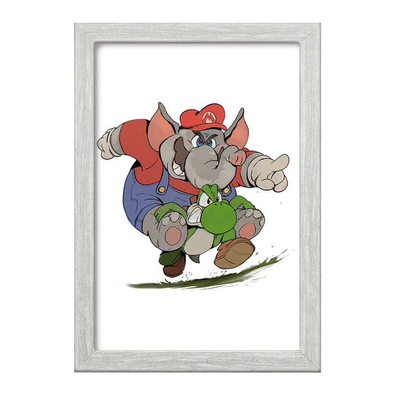 تابلو خندالو طرح (Mario) بازی سوپر ماریو کد 31526