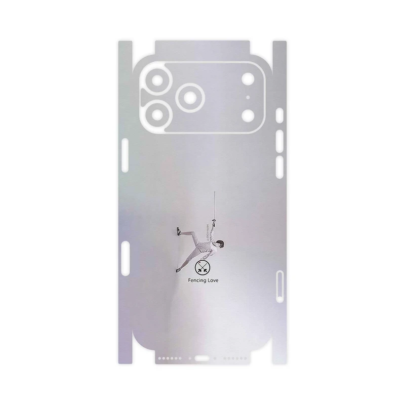 برچسب پوششی ماهوت مدل Fencing-FullSkin مناسب برای گوشی موبایل اپل iPhone 17 Pro Max