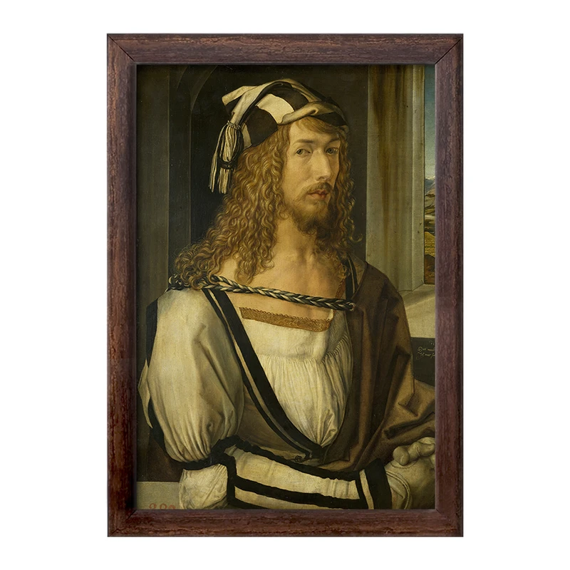 تابلو خندالو طرح سلف پرتره آلبرشت دورر کد F12390