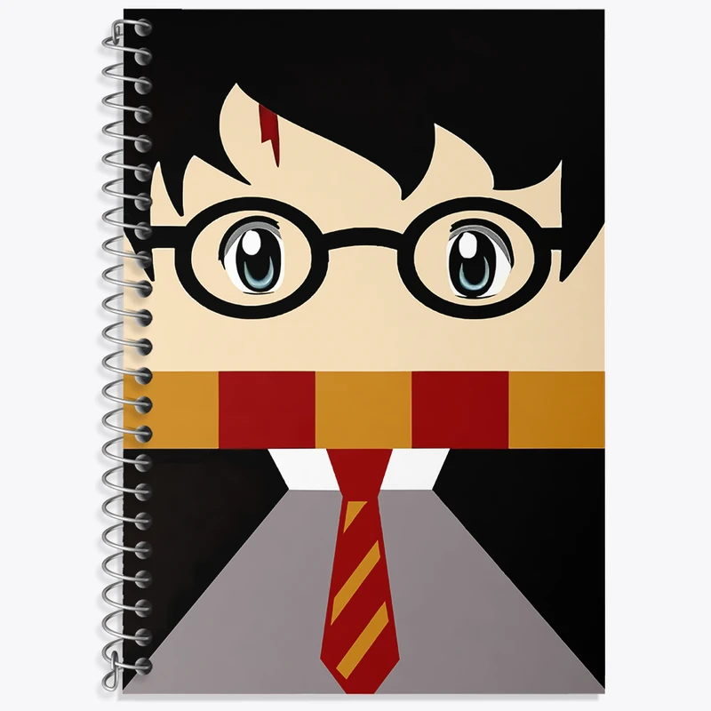 دفتر نت موسیقی 50 برگ خندالو طرح هری پاتر (Harry Potter) کد N7212