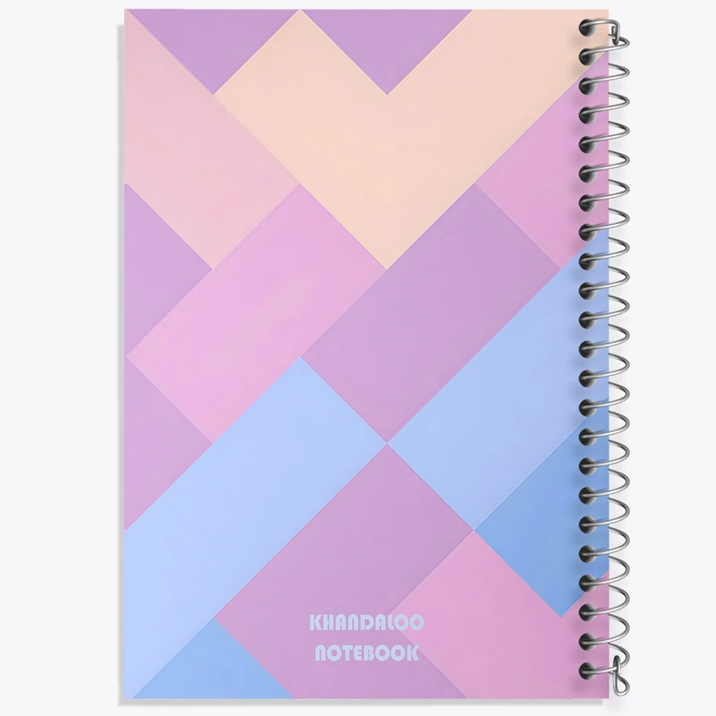 دفتر مشق 100 برگ خندالو طرح مدرن کد N8614