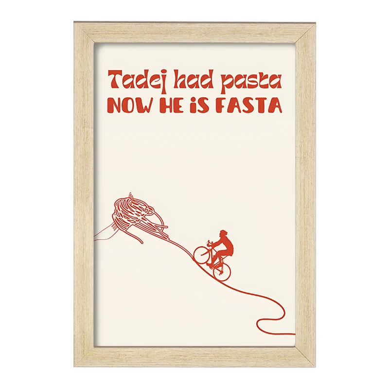 تابلو خندالو طرح پاستا (Pasta) کد F14148