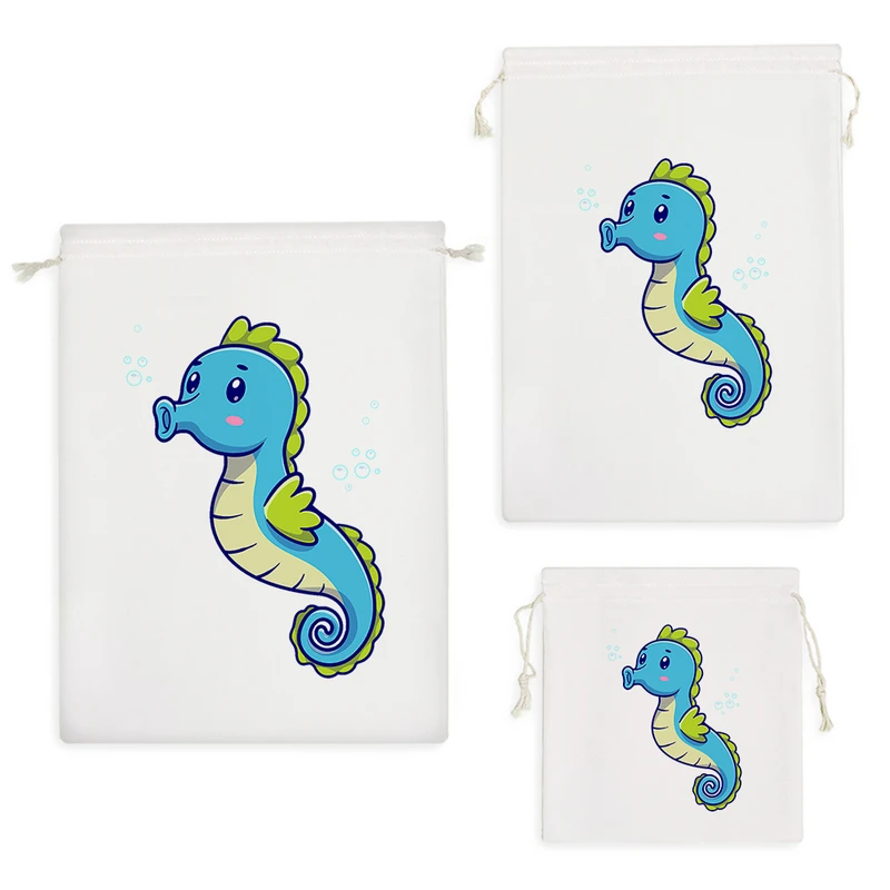 نظم دهنده خندالو مدل حیوانات بامزه اسب آبی کد 3205 مجموعه 3 عددی