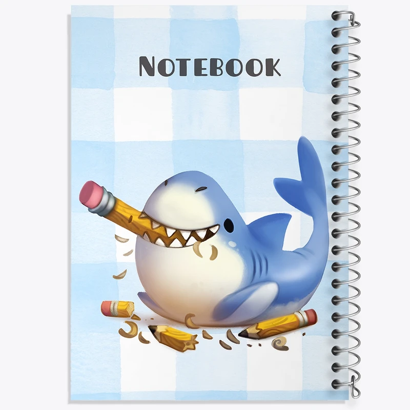 دفتر لیست خرید 50 برگ خندالو طرح کوسه بانمک کد N6566