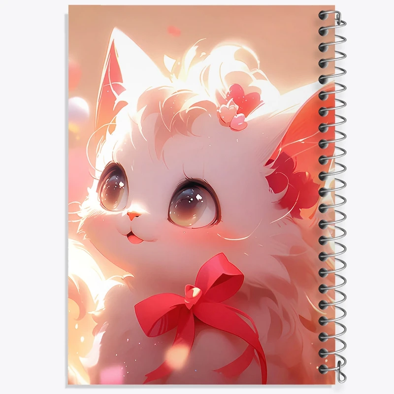 دفتر لیست خرید 50 برگ خندالو طرح گربه ی کیوت کد F9231