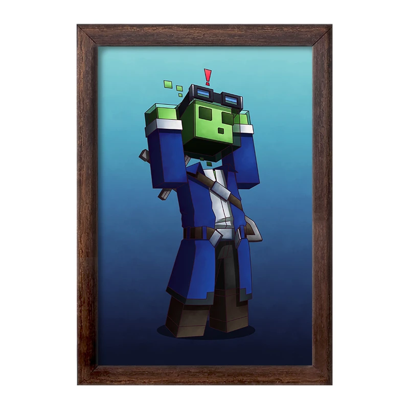 تابلو خندالو طرح ماینکرافت (Minecraft) کد F14097