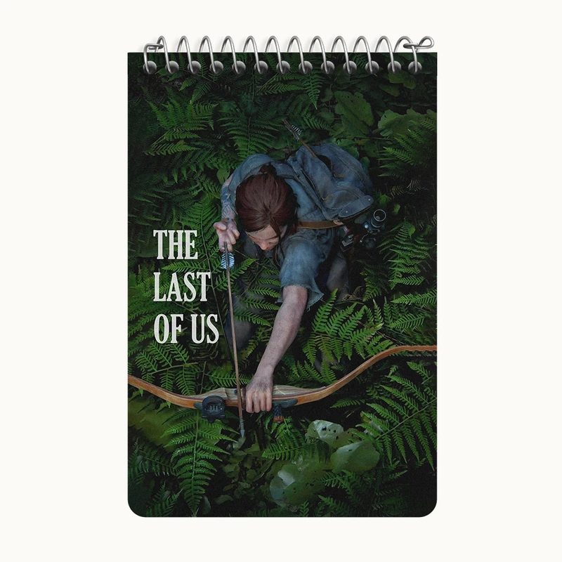 دفتر یادداشت 50 برگ خندالو طرح لست آف آس (The Last Of Us) کد F13580