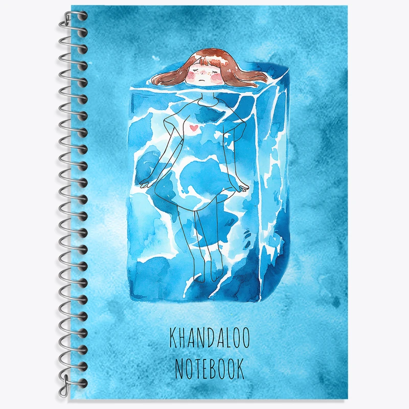 دفتر نت موسیقی 50 برگ خندالو طرح دخترانه فانتزی کد N8823