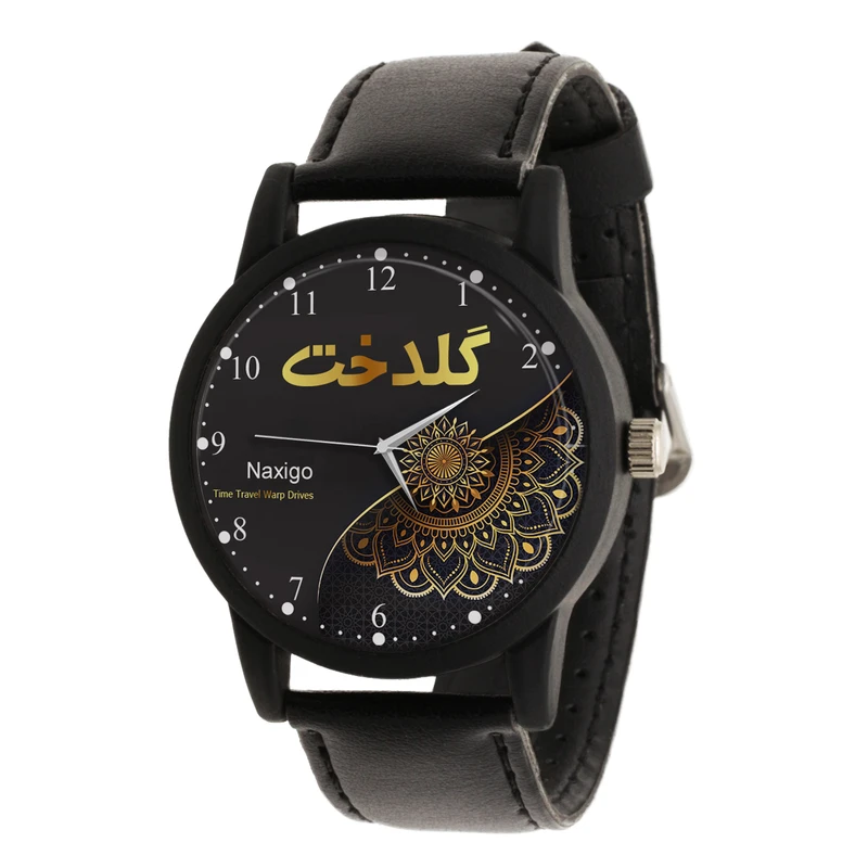 ساعت مچی عقربه ای ناکسیگو مدل اسم گلدخت کد LF21546
