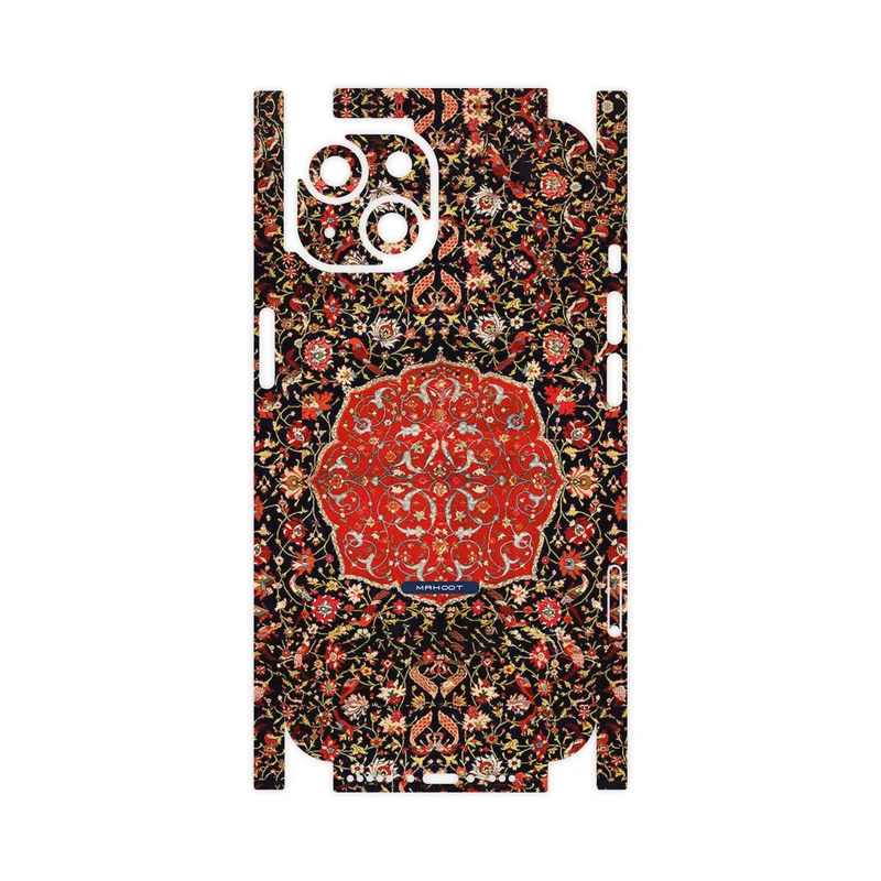 برچسب پوششی ماهوت مدل Persian_Carpet_Red-FullSkin مناسب برای گوشی موبایل اپل iPhone 14