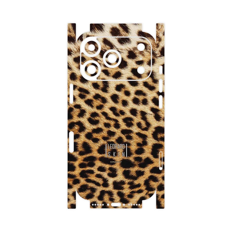 برچسب پوششی ماهوت مدل Leopard Skin-FullSkin مناسب برای گوشی موبایل اپل iPhone 17 Pro