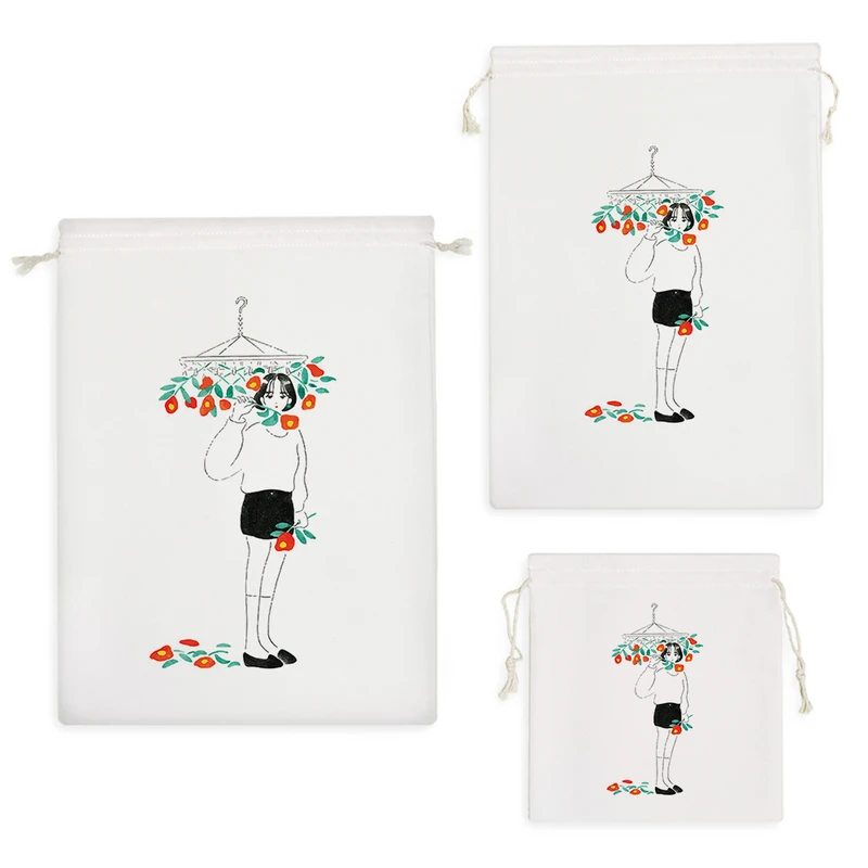 نظم دهنده خندالو مدل دختر و گل ها کد 9299 مجموعه 3 عددی