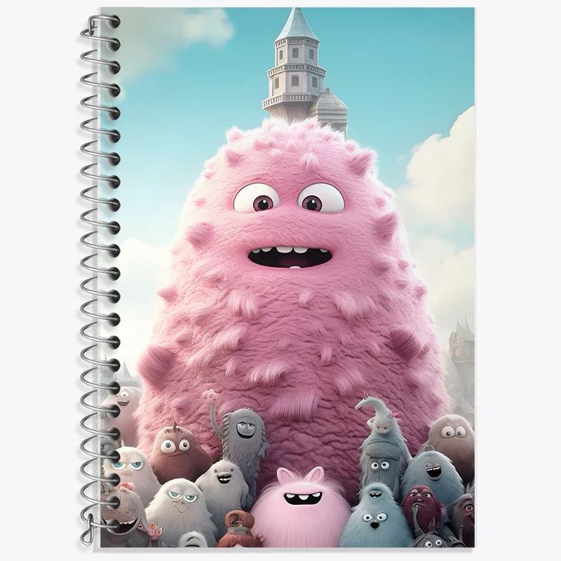 دفتر نت موسیقی 50 برگ خندالو طرح شهر هیولاها کد F10851